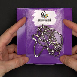 DELFBRICK DLM-33 Головоломка металлическая 1 шт Голубь 6 элемент