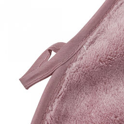 Полотенце из микрофибры "Счастливчик" 70х140см, полиэстер 100%, с вышивкой "Be happy", сиреневый (Китай)