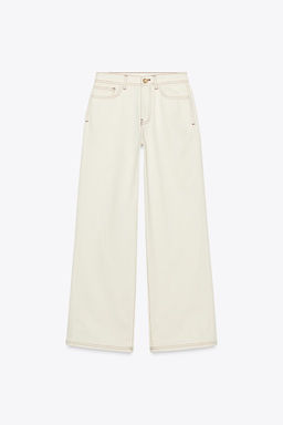 Z1975 HIGH-WAIST WIDE-LEG JEANS - Zara фото 6