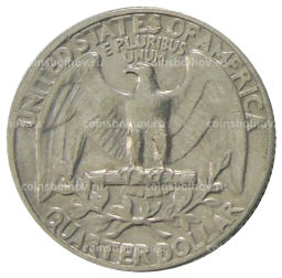 25 центов (1/4 доллара) 1966 года США