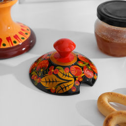 Сахарница дерево хохлома «Малая»