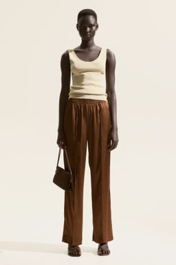 Pantal?n amplio con raya - H&m фото 8