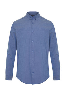 Mavi Slim Fit Yazl?k Gomlek TMNSS24GO00067
