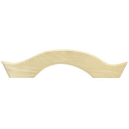 Ручка дверная деревянная Классика №2 34х4х3см, липа (Россия) - Домашняя мода фото 2