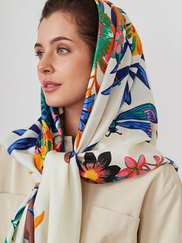 Большой, мягкий, тонкий и очень нежный двусторонний платок - Tantino фото 8