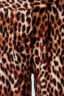 TRENDYOLMILLA Siyah C?rt C?rt Kapamal? Yuksek Bel Pileli Wide Leg/Genis Kesim Orme Pantolon TWOAW24PL00177  фото 62