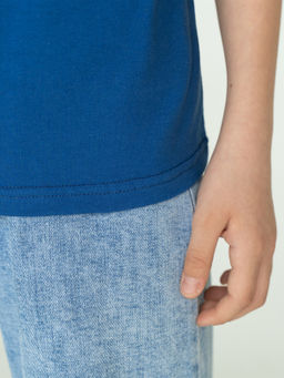 Футболка детская индиго