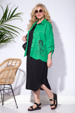 Костюм Liliana 1190 яблоко+черный