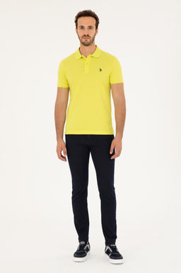 U. S. Polo Assn / Мужская базовая футболка фисташкового цвета - U.s. polo assn фото 4