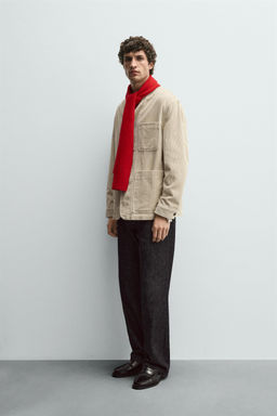 CORDUROY POCKET JACKET - Zara фото 4