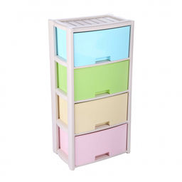Комод п/эт. 4 секции "Колорит" (цветной)