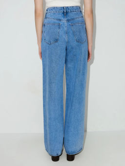 Джинсы wide leg с высокой посадкой / Zarina фото 5