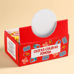 Цена за 24 шт. Жевательная лента в катушке Скорая сладкая помощь, 8 г х 24 шт. - Simaland фото 5