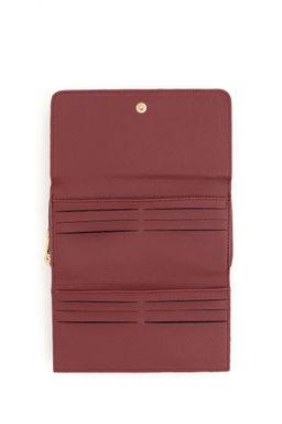 Женский бордовый кошелек Неожиданная скидка в корзине - U.s. polo assn фото 5