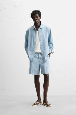 DENIM SHORTS - Zara фото 10