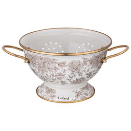 ДУРШЛАГ LEFARD ЭМАЛИРОВАННЫЙ, СЕРИЯ ROYAL GARDEN 22*13СМ