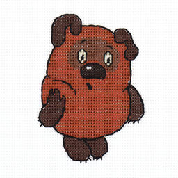 Klart набор для вышивания Союзмультфильм CMF-8-566 Винни Пух 9.5 х 11.5 см