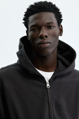 Chaqueta sudadera con cremallera Oversized Fit - H&m фото 7