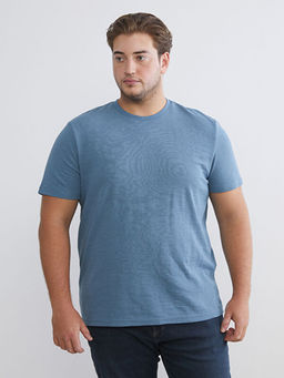 Bisiklet Yaka Penye Erkek Ti??rt