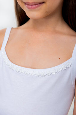 Майка на бретелях для девочки Happy Fox  фото 4