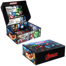 Складная коробка с игрой 28х21х9 см, Мстители - Marvel фото 2