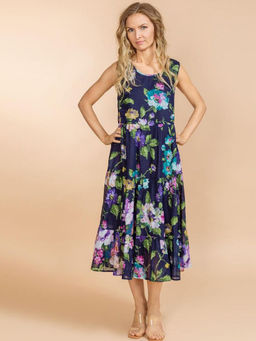 Платье (хлопок) №25-542-2 (Лето 2025) - Ганг фото 2