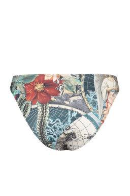 TRENDYOLMILLA Etnik Desenli Normal Paca Bikini Alt? TBESS22BA0306  фото 11