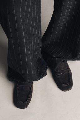 SPLIT SUEDE LOAFERS - Zara фото 22