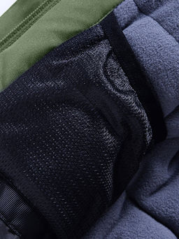 Горнолыжный костюм Valianly детский для мальчика цвета хаки 9201Kh  фото 13