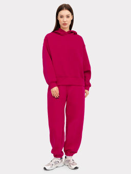 Худи женское в малиновом оттенке темная роза 302792 - Mark formelle фото 3