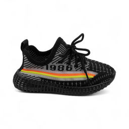 Кроссовки текстильные Y1203-1a (2а) черные - Sport фото 2