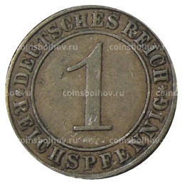 1 рейхспфенниг 1931 года A Германия