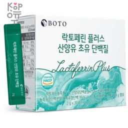 BOTO Lactoferrin Goat Milk Colostrum Protein Powder - Лактоферрин, протеиновый порошок молозива из Козьего Молока 4гр.*30шт.,