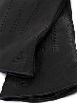 Перчатки мужские 100% ш HS790 black/d.blue - Eleganzza фото 2