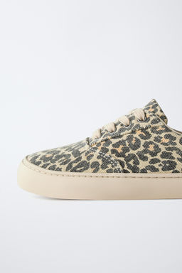 ANIMAL PRINT SNEAKERS - Zara фото 5