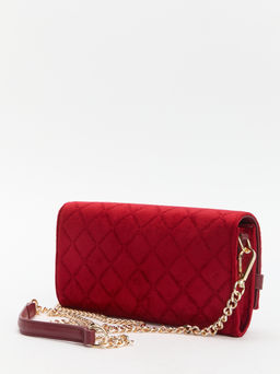 Клатч VALENTINO LIFE Артикул 4210550, вишневый  фото 3