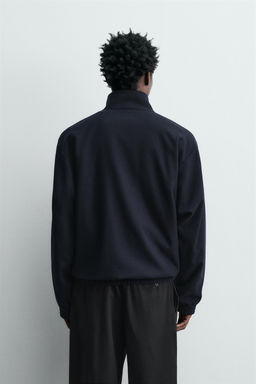 REVERSIBLE WOOL - CASHMERE BOMBER JACKET - Zara фото 3
