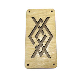 Подставка под благовония из кедра с символом Купало - Сандаловый дом фото 2