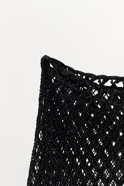 TEXTURED LACE KNIT BEADED TOP - Zara фото 12