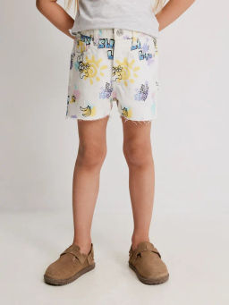 ACOOLA / Шорты джинсовые детские для девочек Gloom набивка