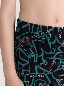 Комплект домашний для мальчиков черный с принтом - Mark formelle фото 7