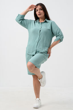 Комплект женский (рубашка+шорты) 52523