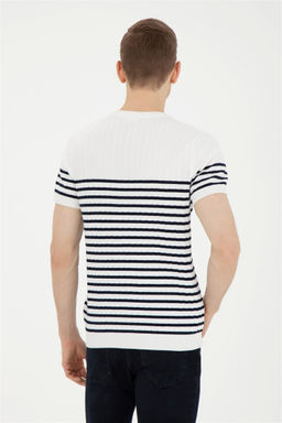 Мужской свитер цвета экрю - U.s. polo assn фото 5