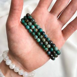 Бусины для украшений из Хризоколлы