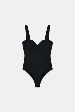 STRAPPY BODYSUIT - Zara фото 20