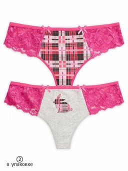 Pelican 2шт. в упаковке LUSA6194(2) трусы женские  фото 3
