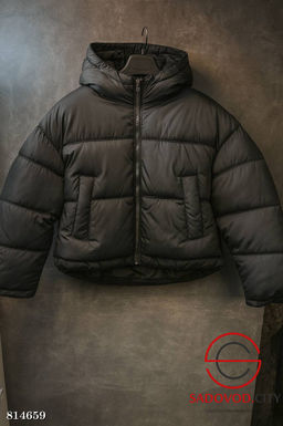 Укороченный пуховик женский - Bruno фото 3