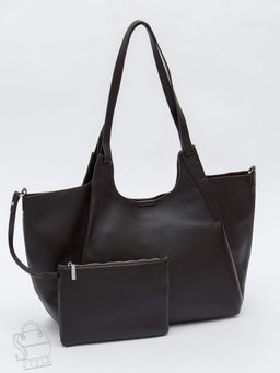 Сумка женская кожаная 1102-1MP coffee Polina&Eiterou