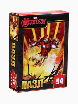Пазлы детские для мальчиков Мстители, набор 10в1, 54 детали в каждом - Marvel фото 14