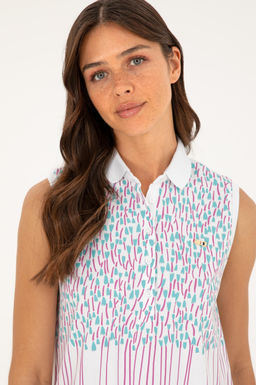 Женская белая футболка Неожиданная скидка в корзине - U.s. polo assn фото 2